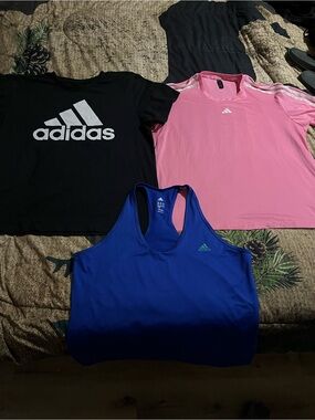 (3) EUC ADIDAS WOMENS BUNDLE SIZE X-LARGE